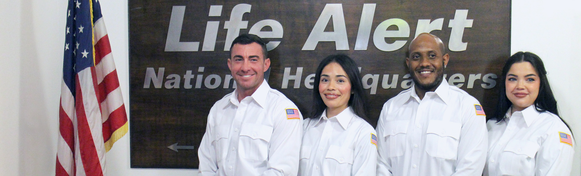 Life Alert emergency dispatch team at company-owned U.S. dispatch center