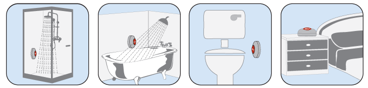 The HELP Button for Shower and Bathroom Emergencies