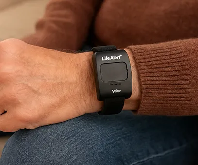 Medical Alert Wristband Button and Bracelet